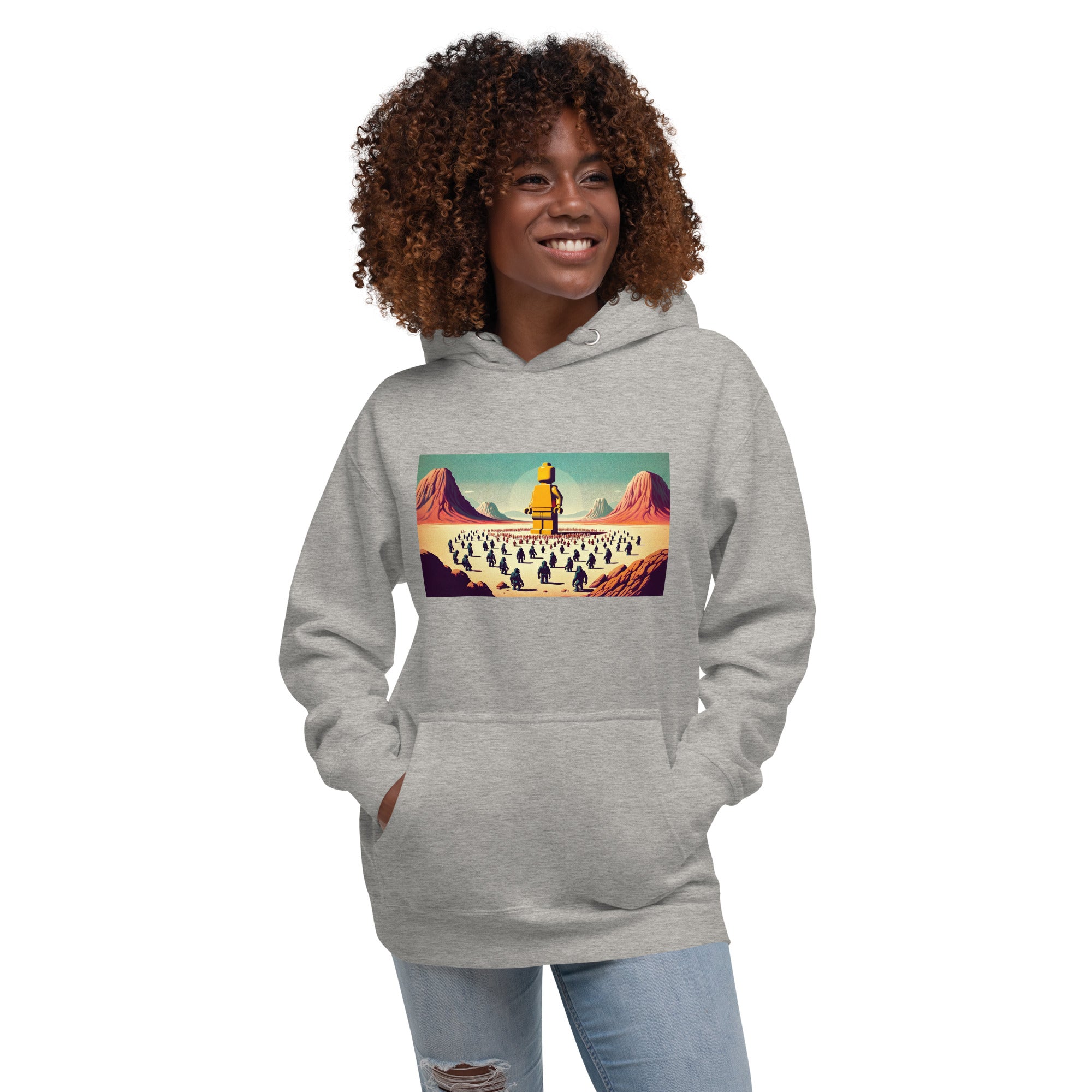 Brick Figure Monolith Hoodie - StudBee